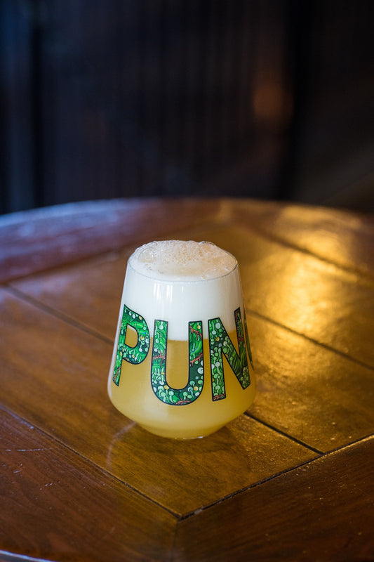 Punge Is… Stemless Glass