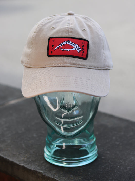 Skeleton Hand Khaki hat