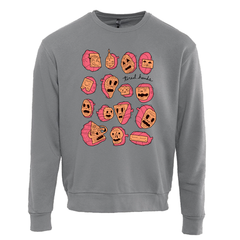 Many Faces Crew Neck Sweatshirt